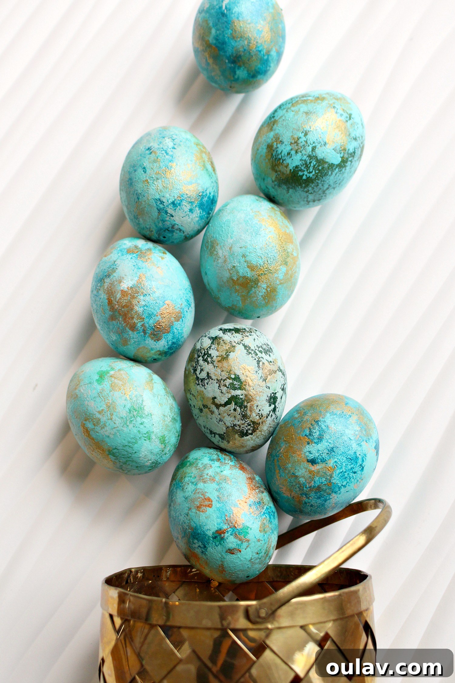 2020's Greatest Hits: Our Top 20 Posts 5 Abstract painted Easter eggs