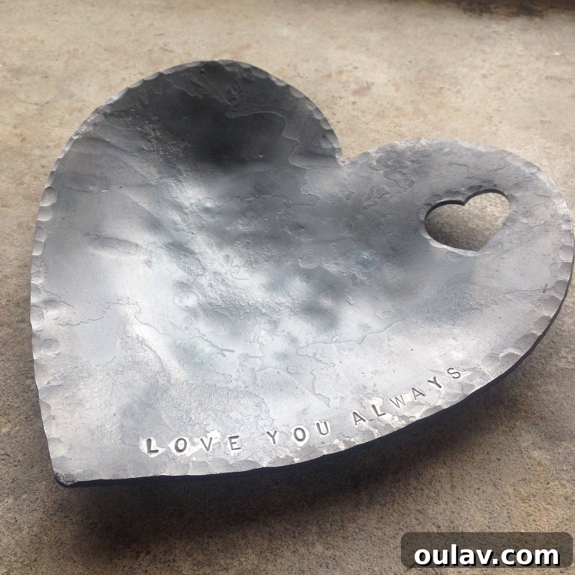 Modern Love Decor: A Red-Free Valentine's Palette 3 Industrial Heart Shaped Trinket Dish