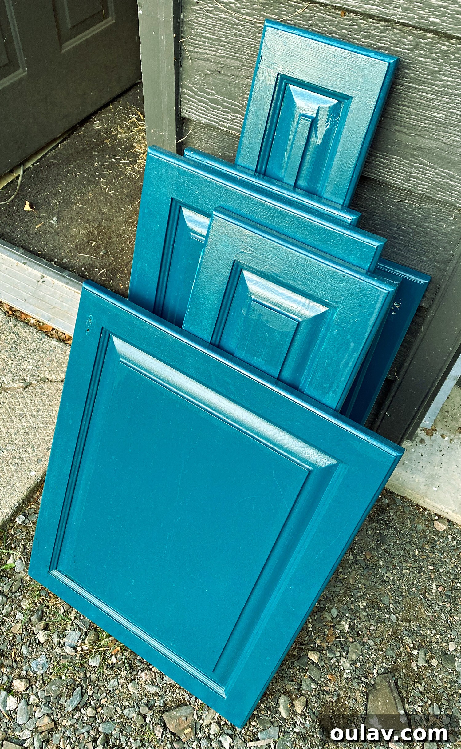 Strip Paint from Kitchen Cabinets