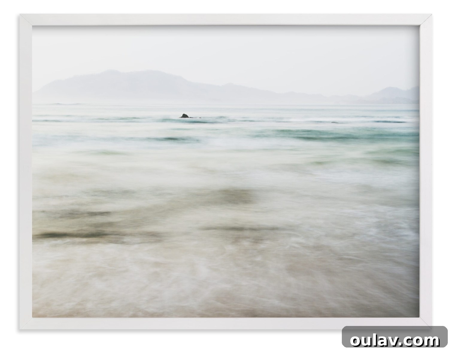 Serene Ethereal Coastal Wall Art Ethereal Beach Art for Tranquil Spaces