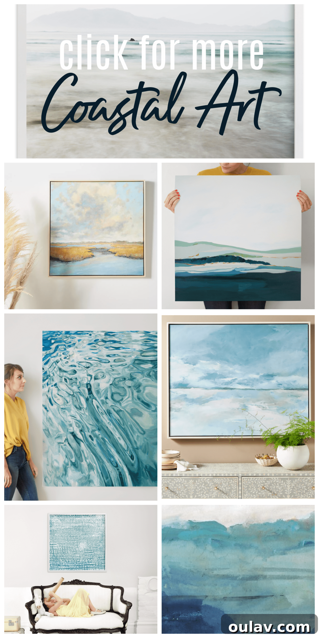 Save Your Favorite Coastal Art Ideas Coastal Art Round Up Ideas