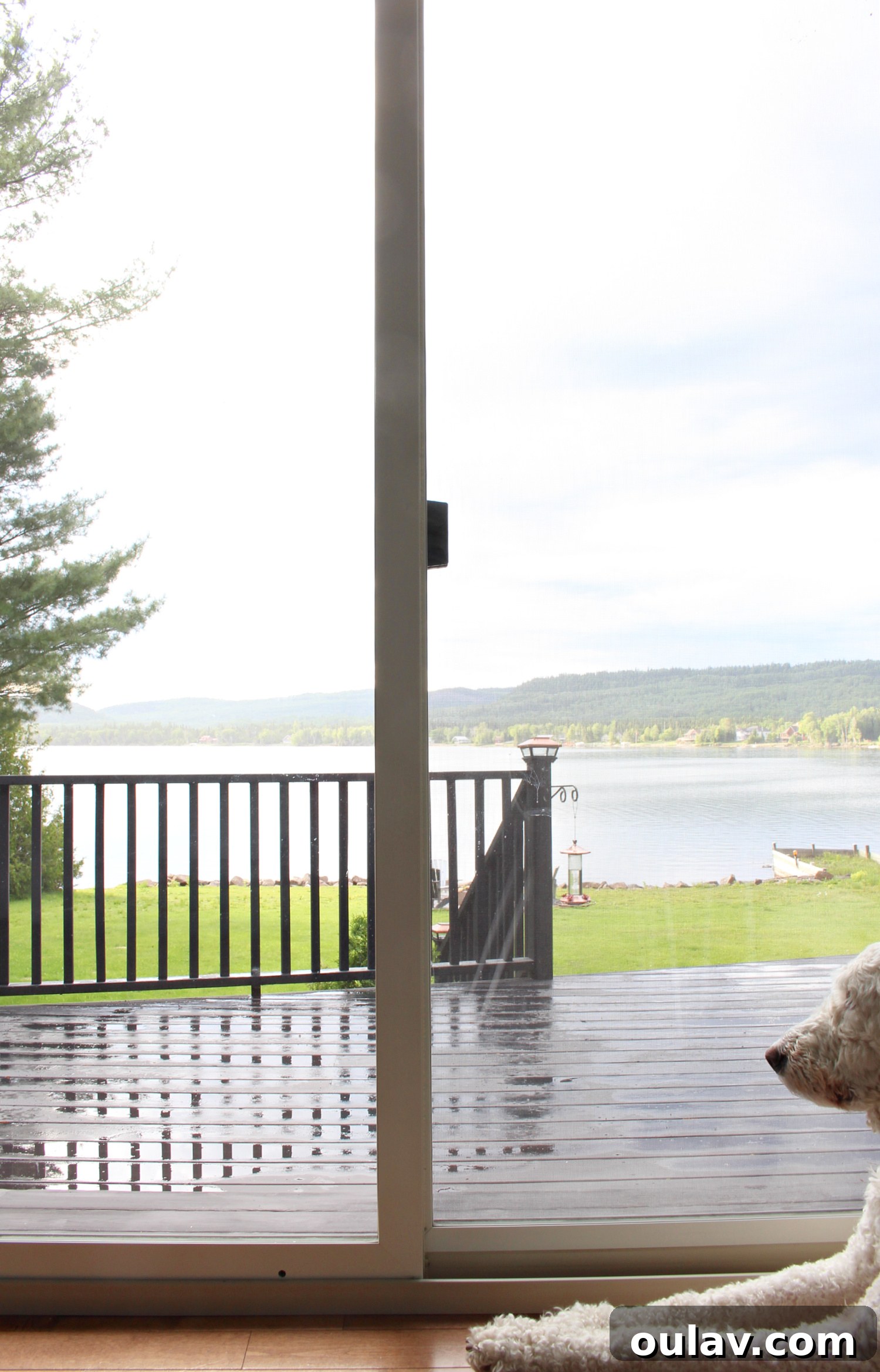 Unveiling Our Lake House Outdoors 4 Modern Patio Furniture on a Lakeside Deck with Clear Views