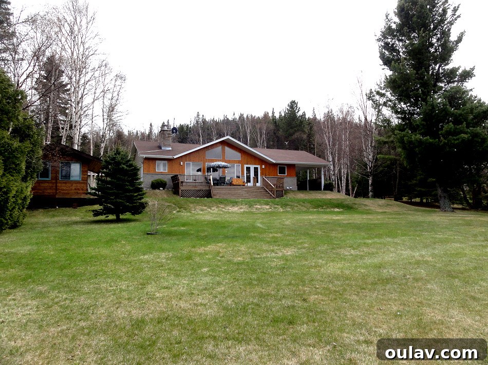Unveiling Our Lake House Outdoors 7 Dated Lakeside Deck and Exterior Prior to Major Home Renovation