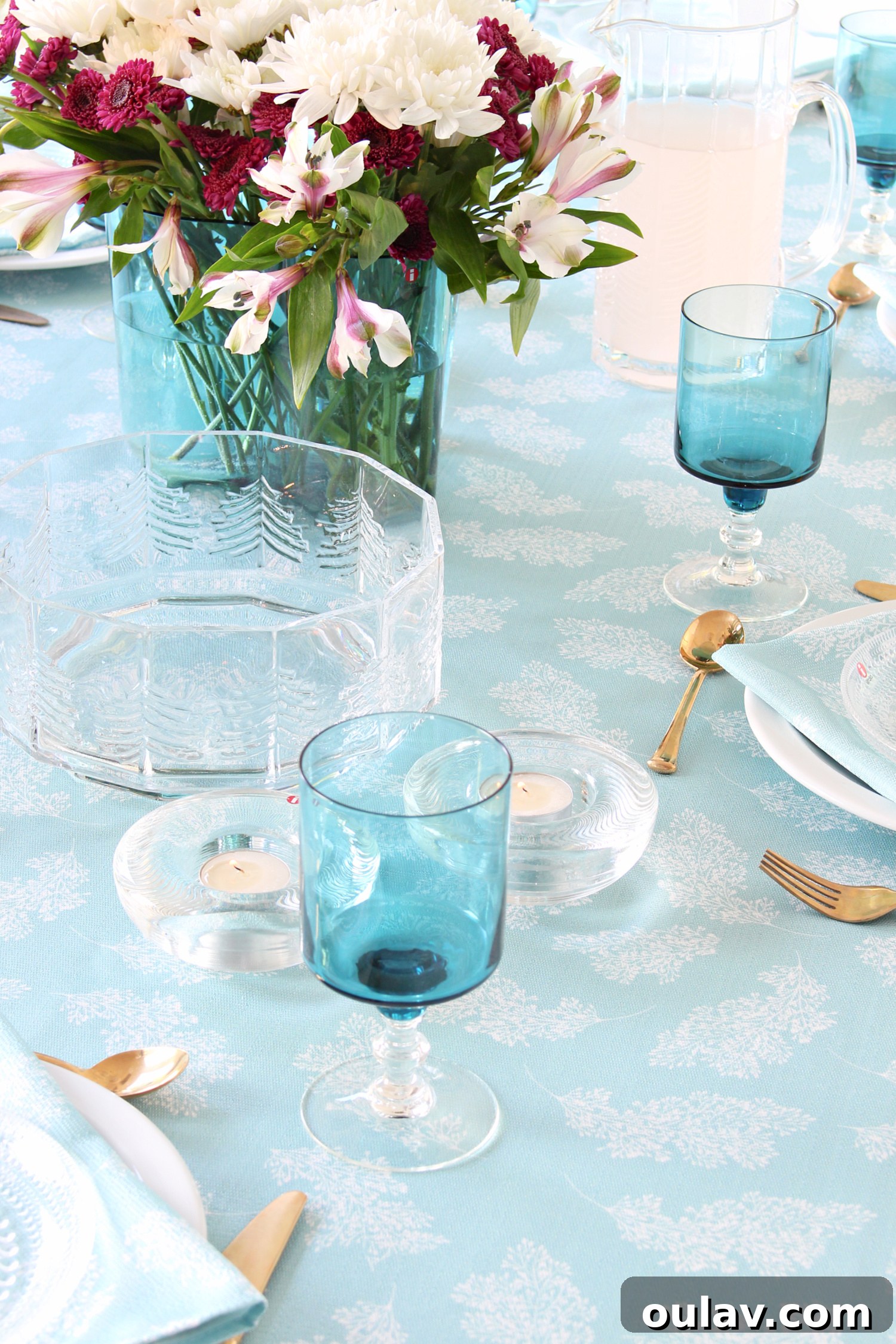 Loom & Table custom sized tablecloths offer perfect fit and luxury