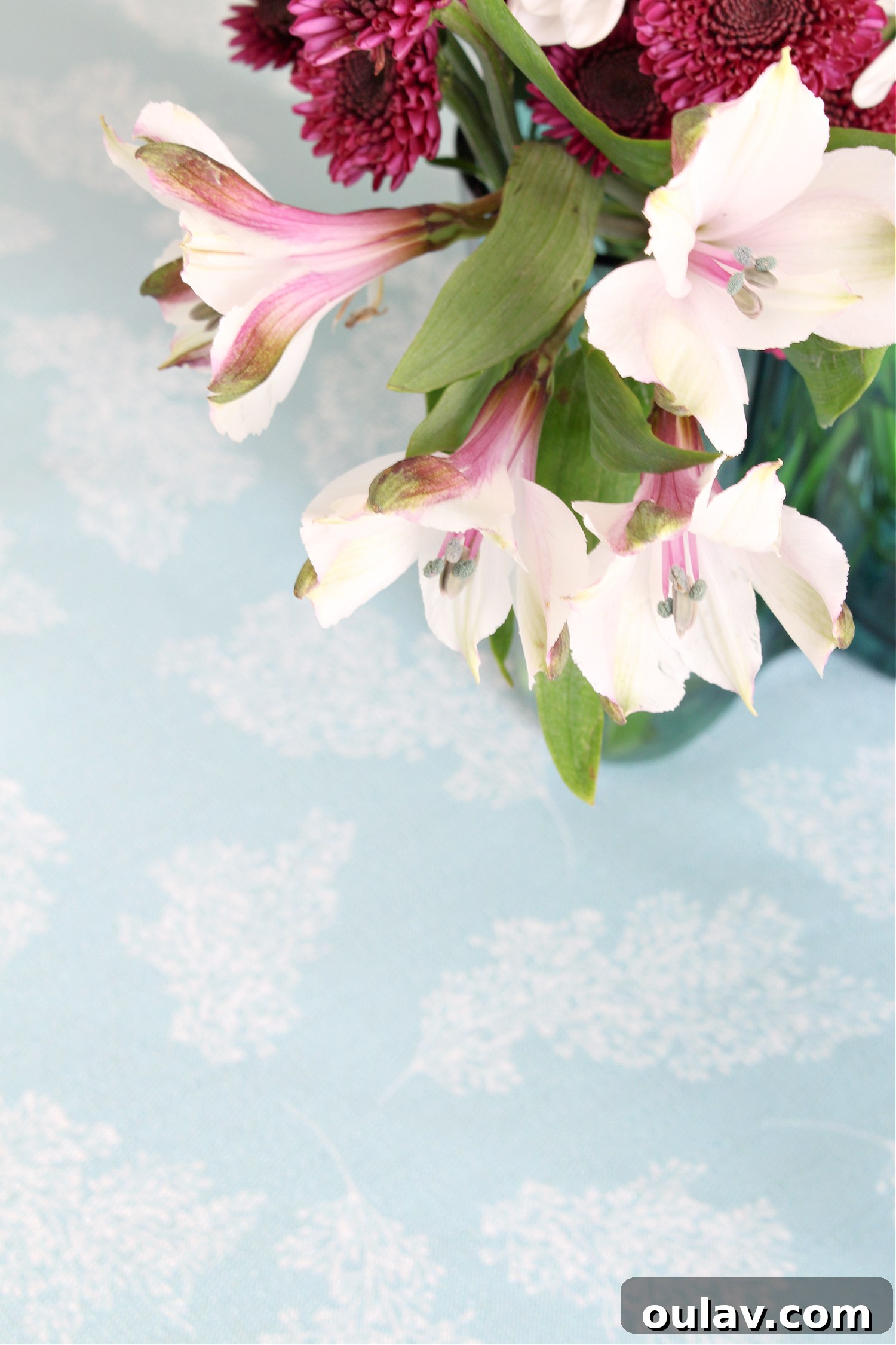 Loom and Table's Summer Dining Oasis 7 Review of Loom & Table custom luxury table linens