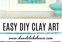 DIY Air Dry Clay Fish Sculpture