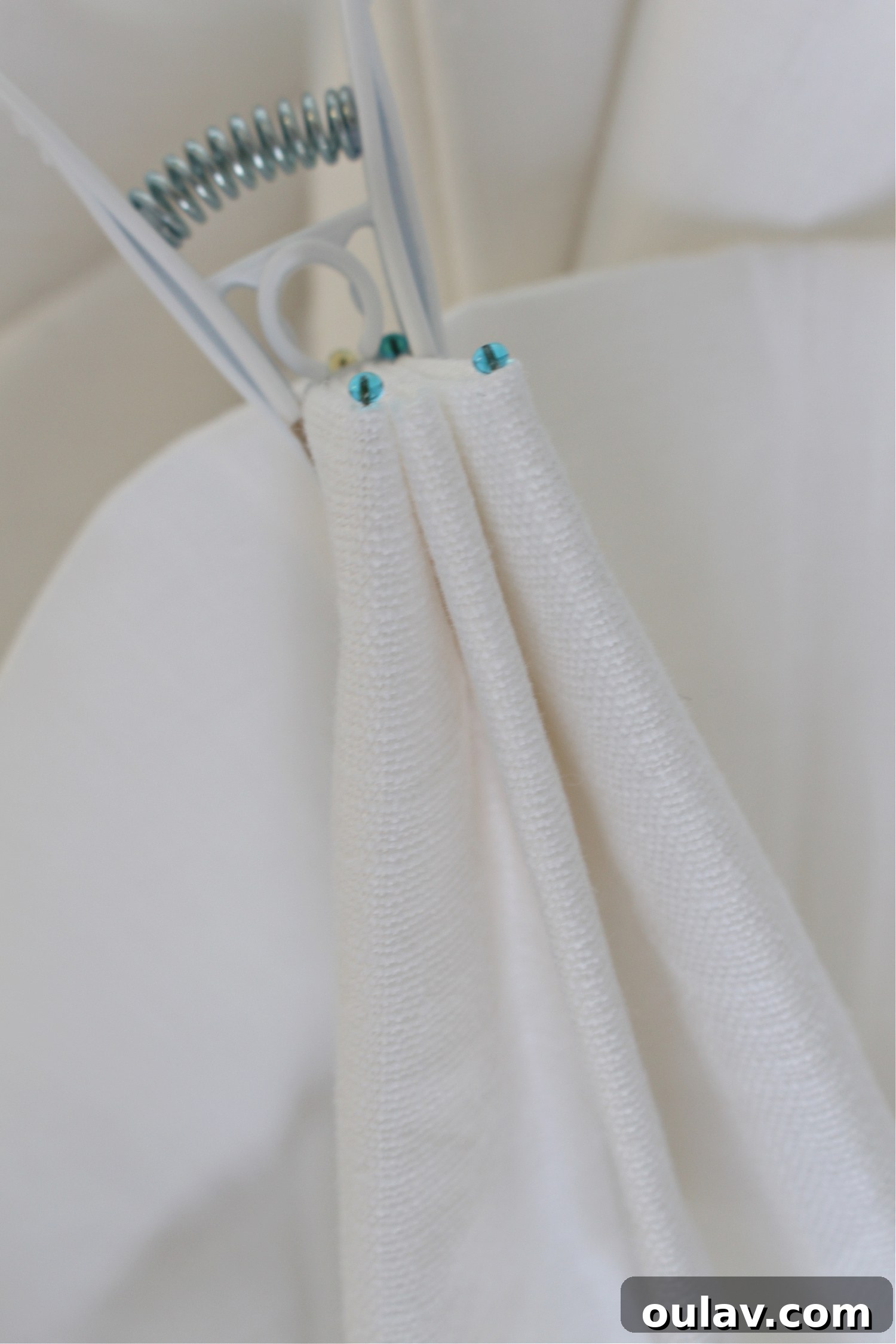 How to Hand Stitch Sew Euro Pleats