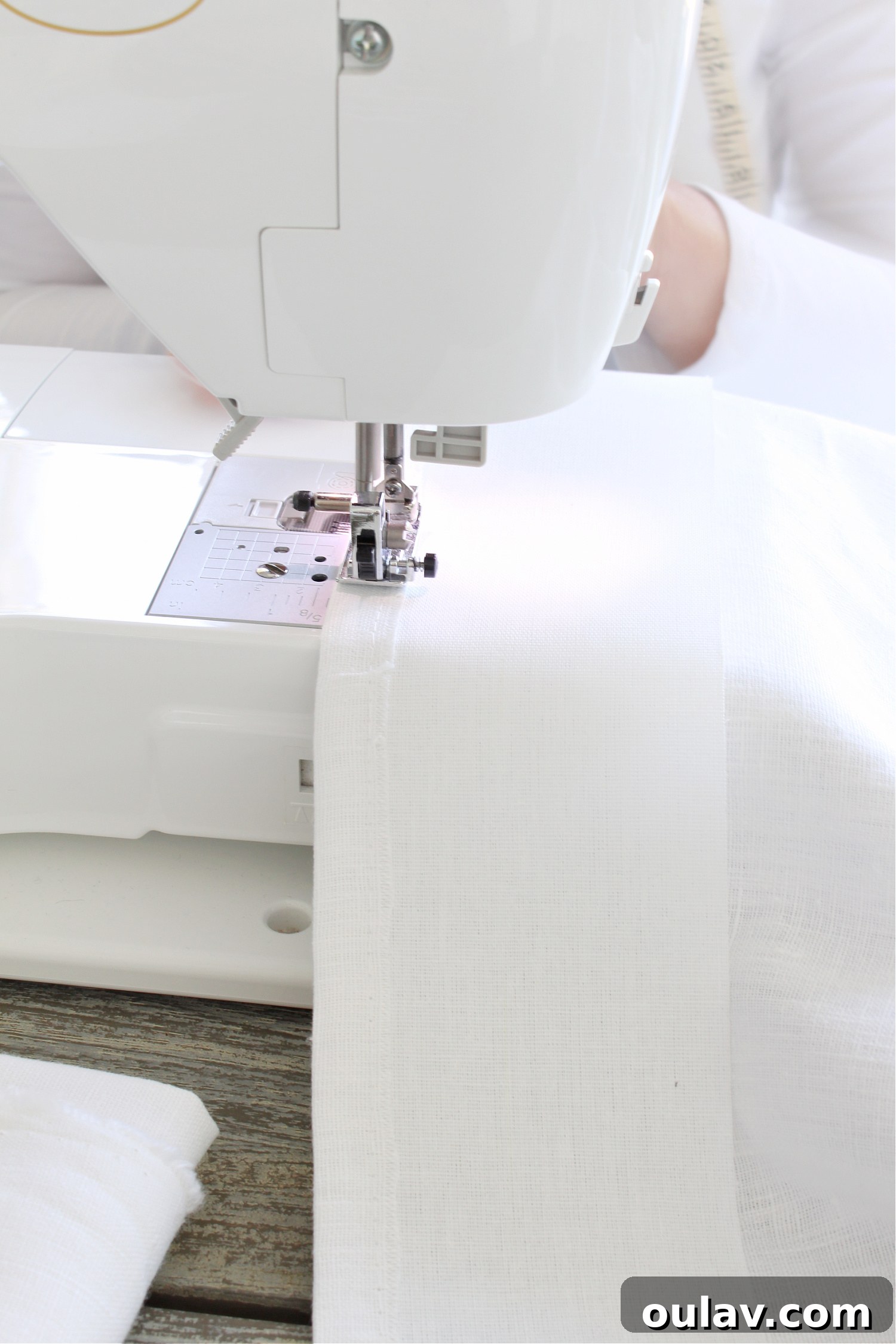 Crafting Elegant Euro Pleat Curtains 8 How to Use Buckram Tape