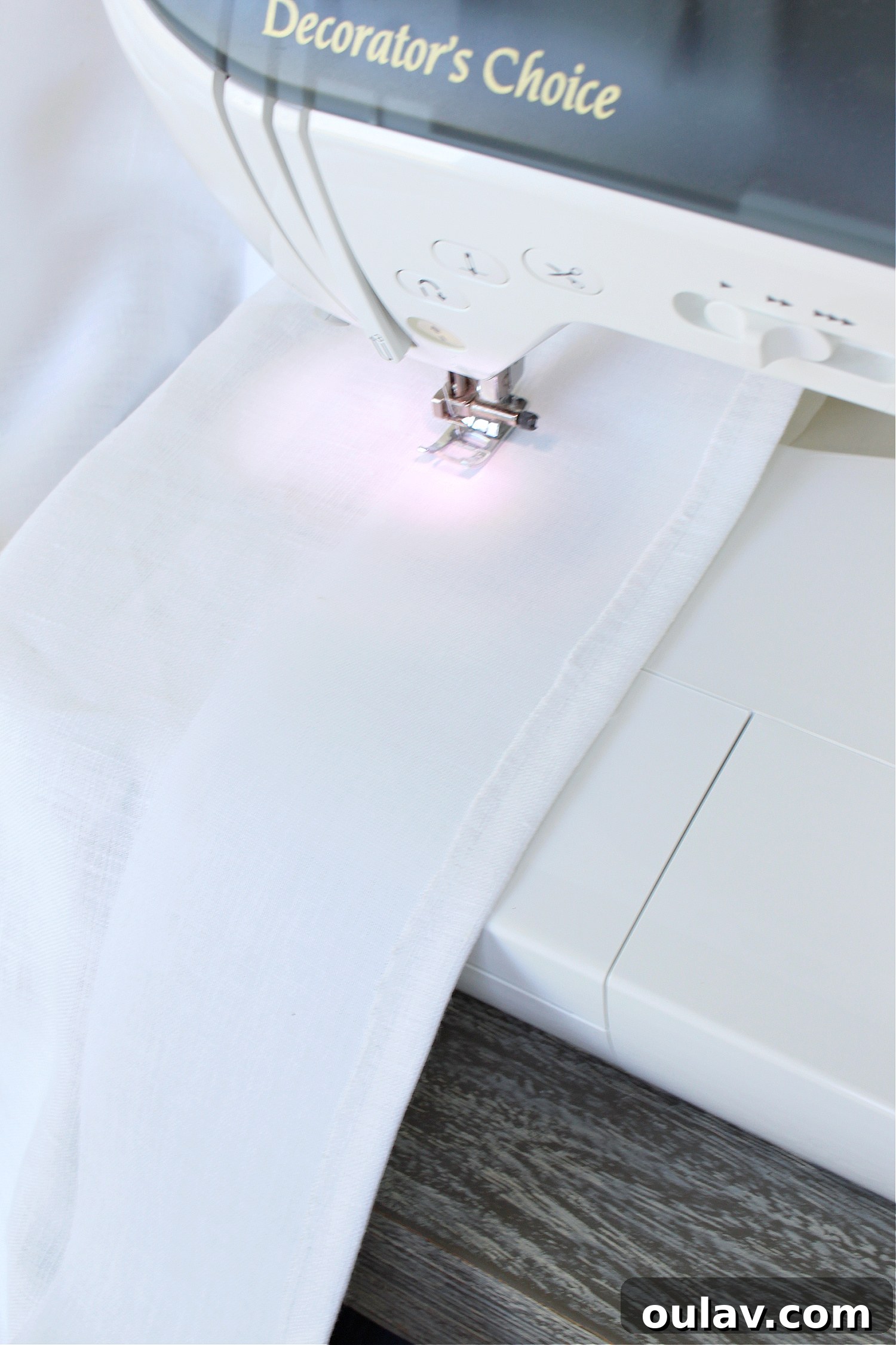 Using Buckram Tape for Curtains