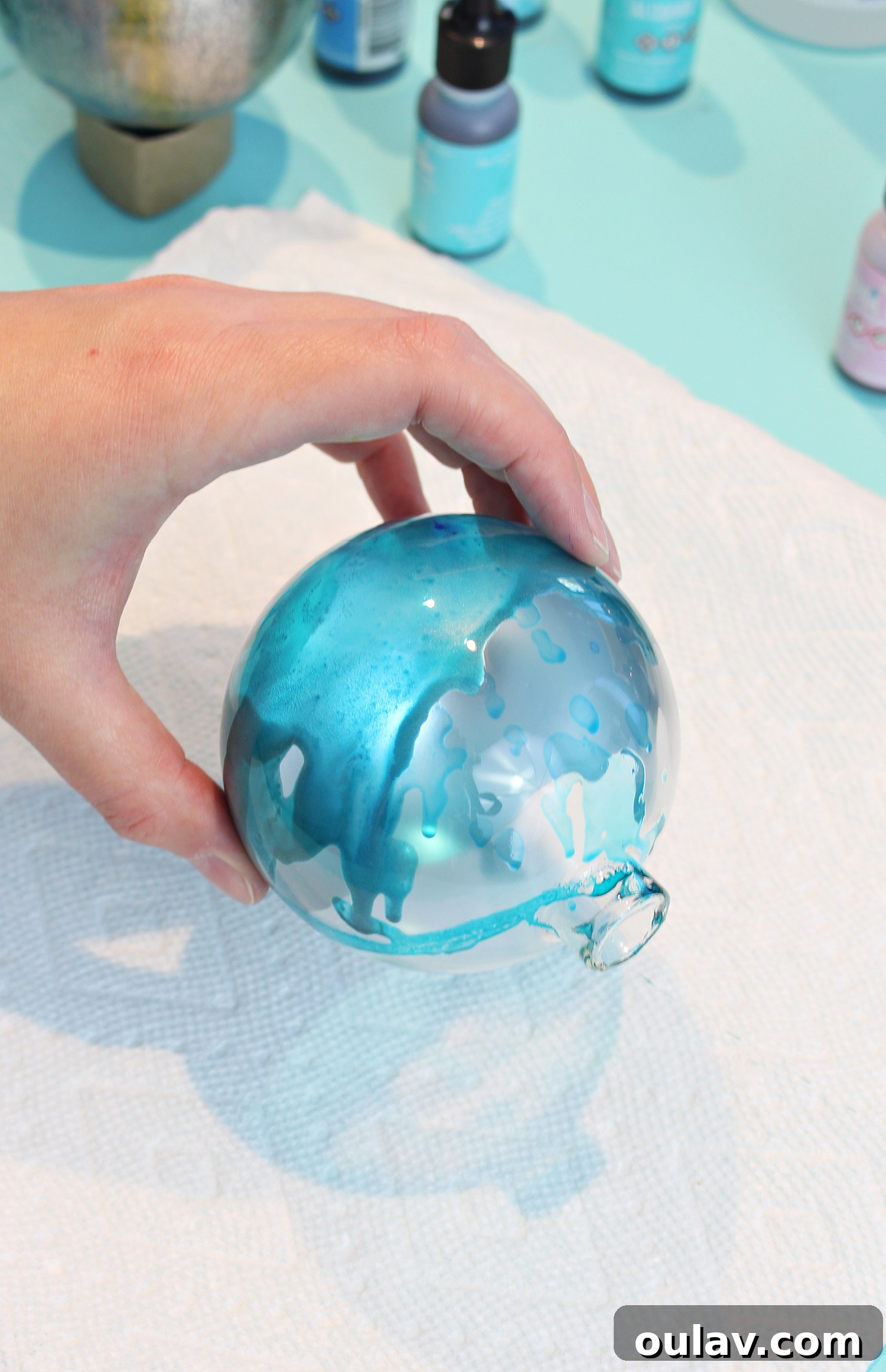 Craft Stunning Alcohol Ink Ornaments 18 Advanced Techniques for Alcohol Ink Ornament Design