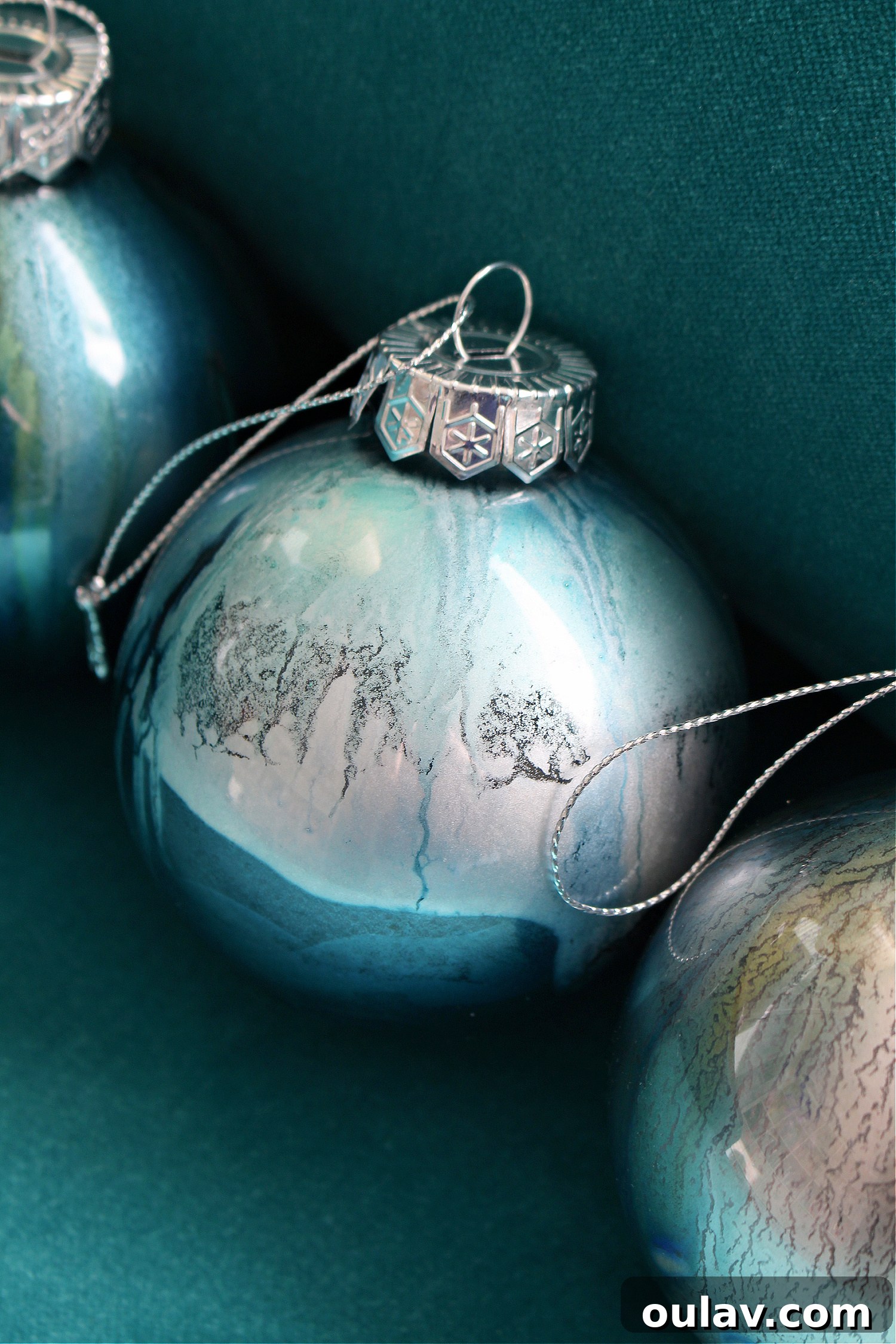Craft Stunning Alcohol Ink Ornaments 53 Custom Plastic Ornaments with Beautiful Alcohol Ink Art