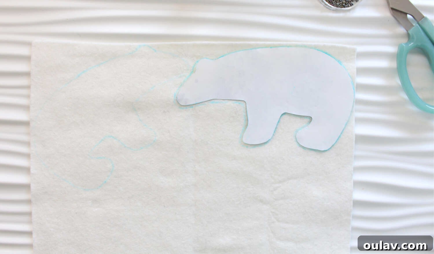 DIY Felt Ornament Template