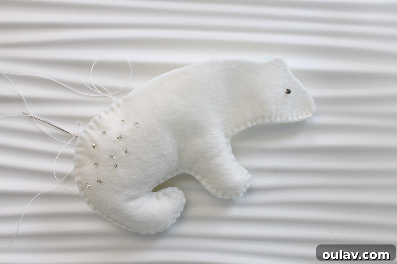 How to Make Felt Animal Ornaments