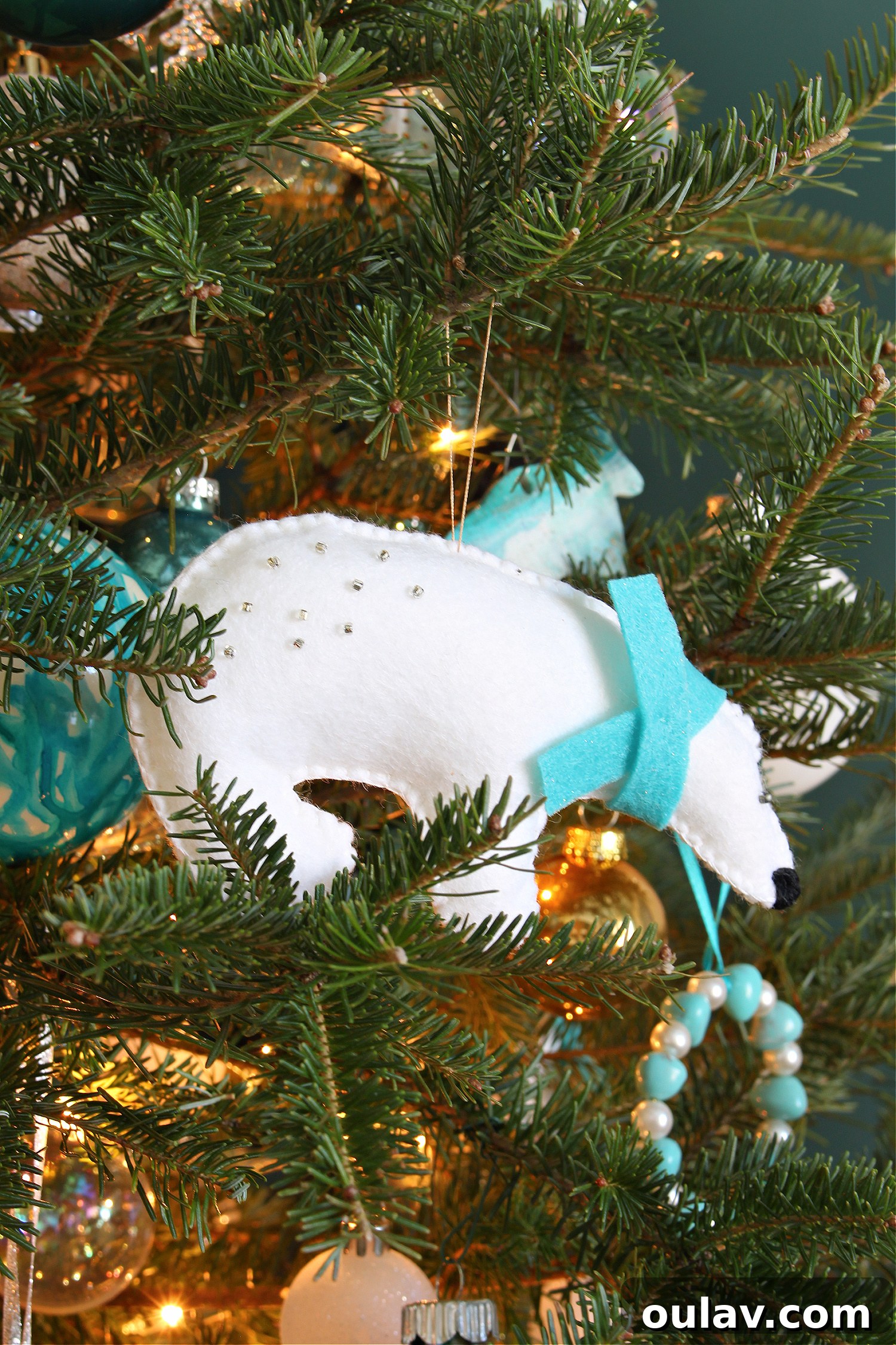 How to Make Felt Animal Ornaments