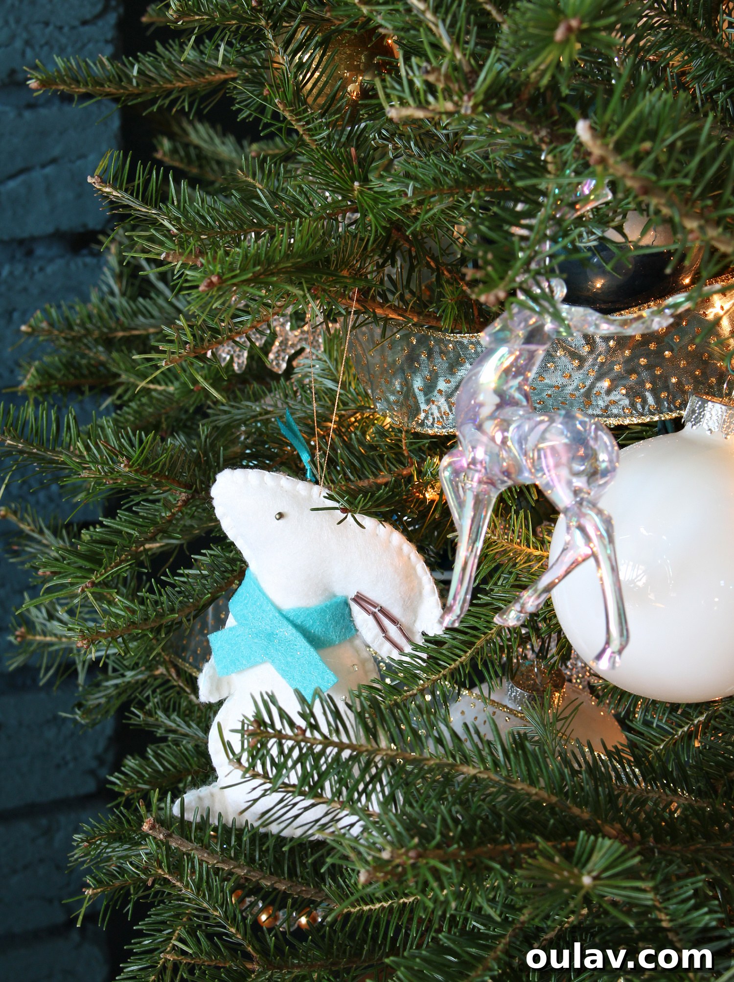 How to Make Felt Animal Ornaments