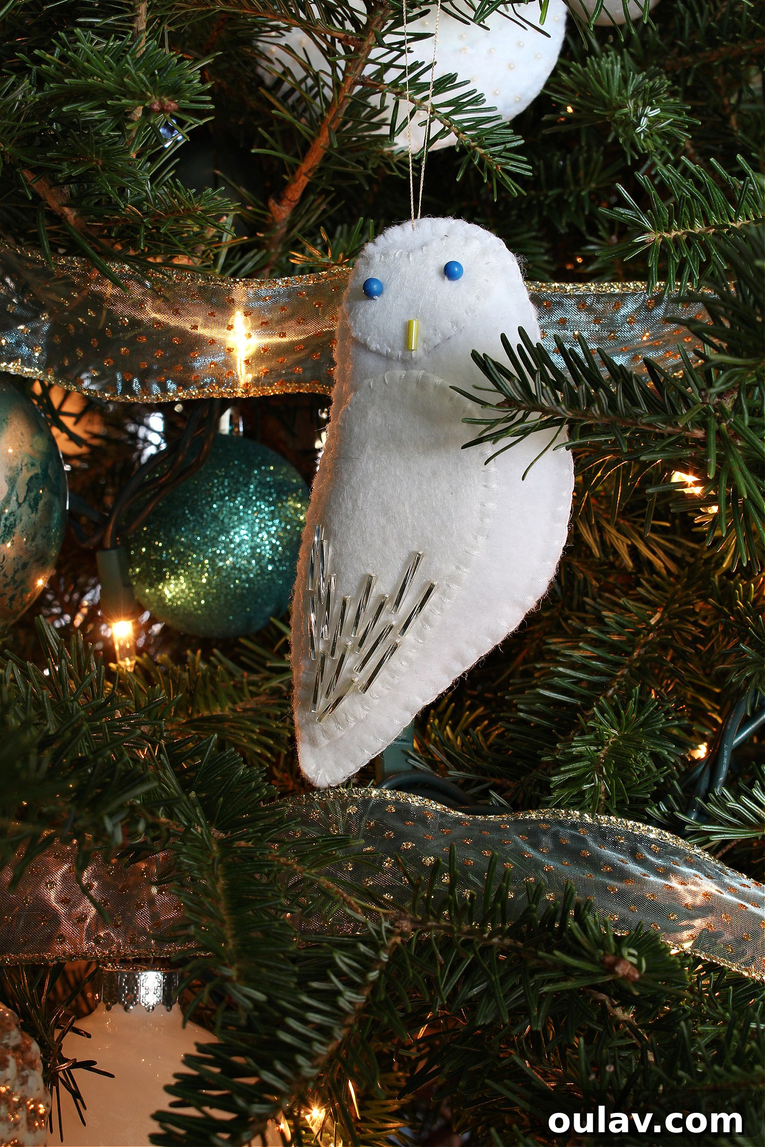How to Make Felt Animal Ornaments