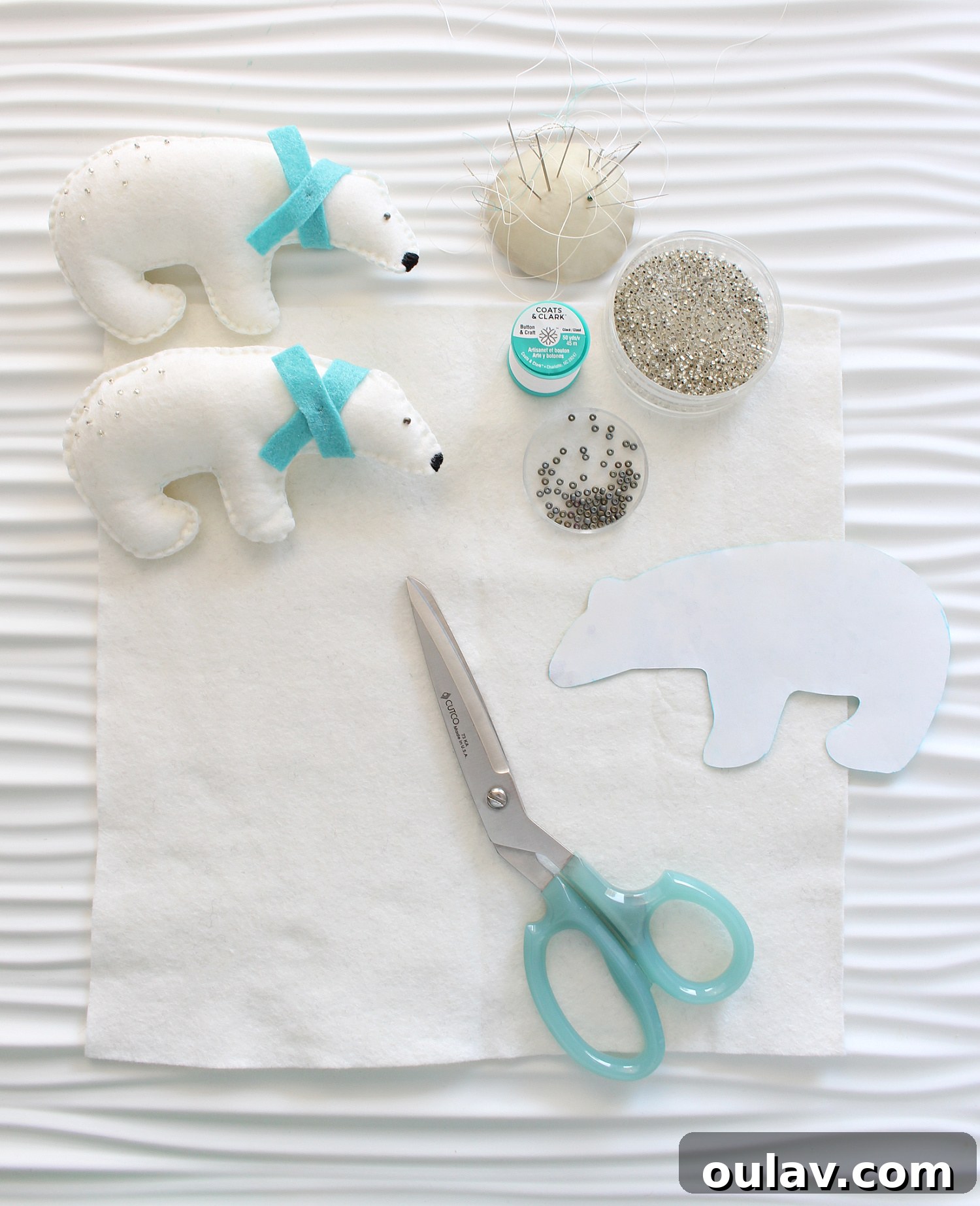 How to Make Felt Animal Ornaments