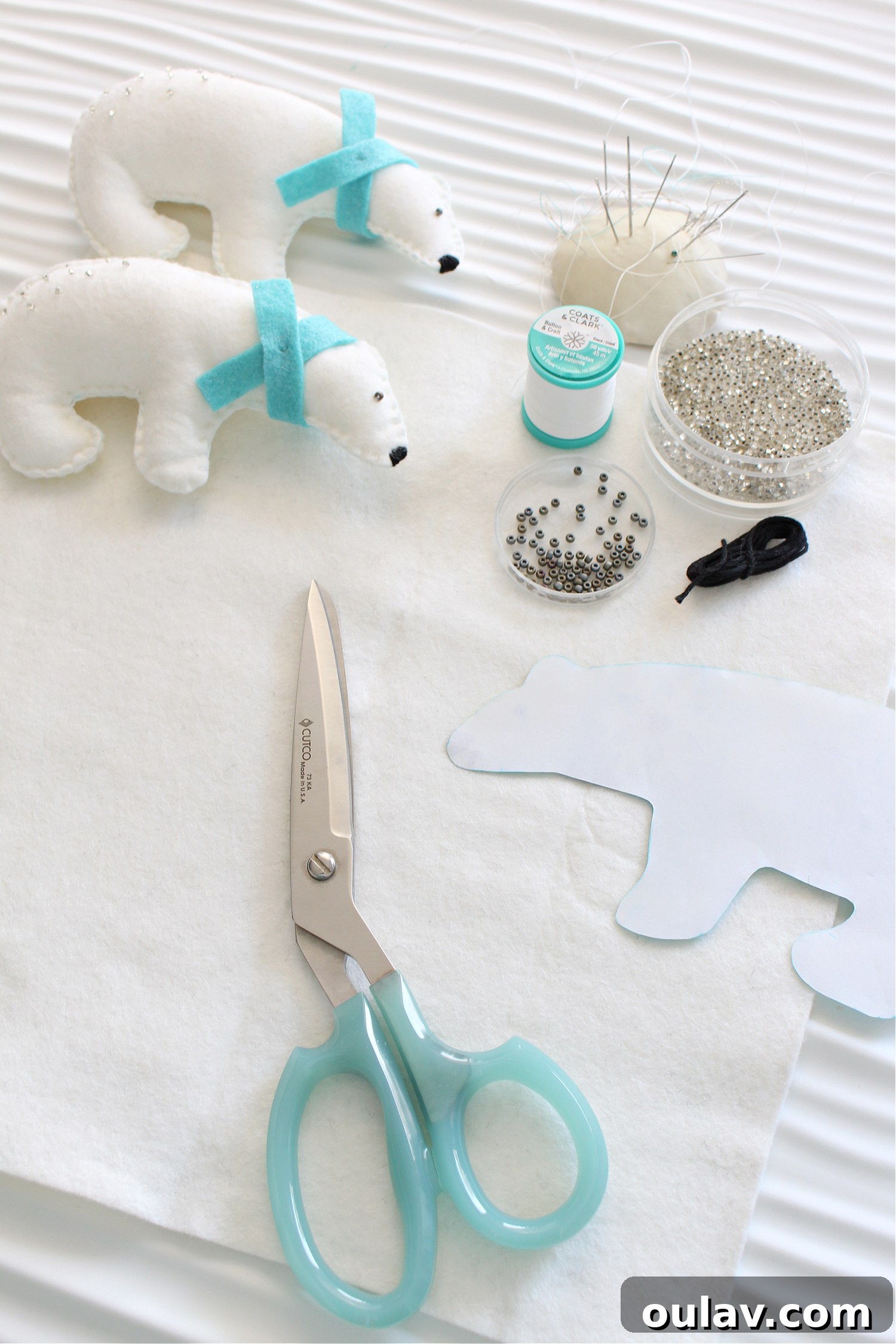 How to Make Felt Animal Ornaments