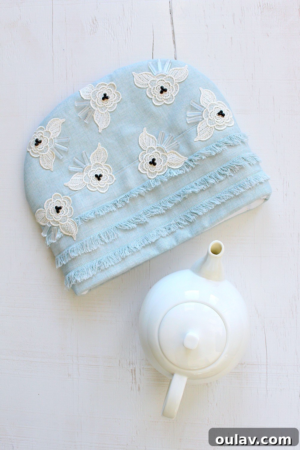 Crafting a Sparkling Lace Tea Cozy 3 Step-by-Step Guide: How to Make a Cozy Tea Warmer