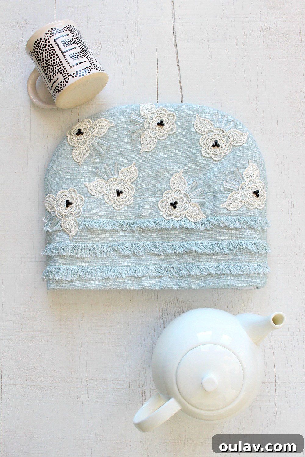Crafting a Sparkling Lace Tea Cozy 4 Comprehensive Tea Cozy Sewing Tutorial for Beginners