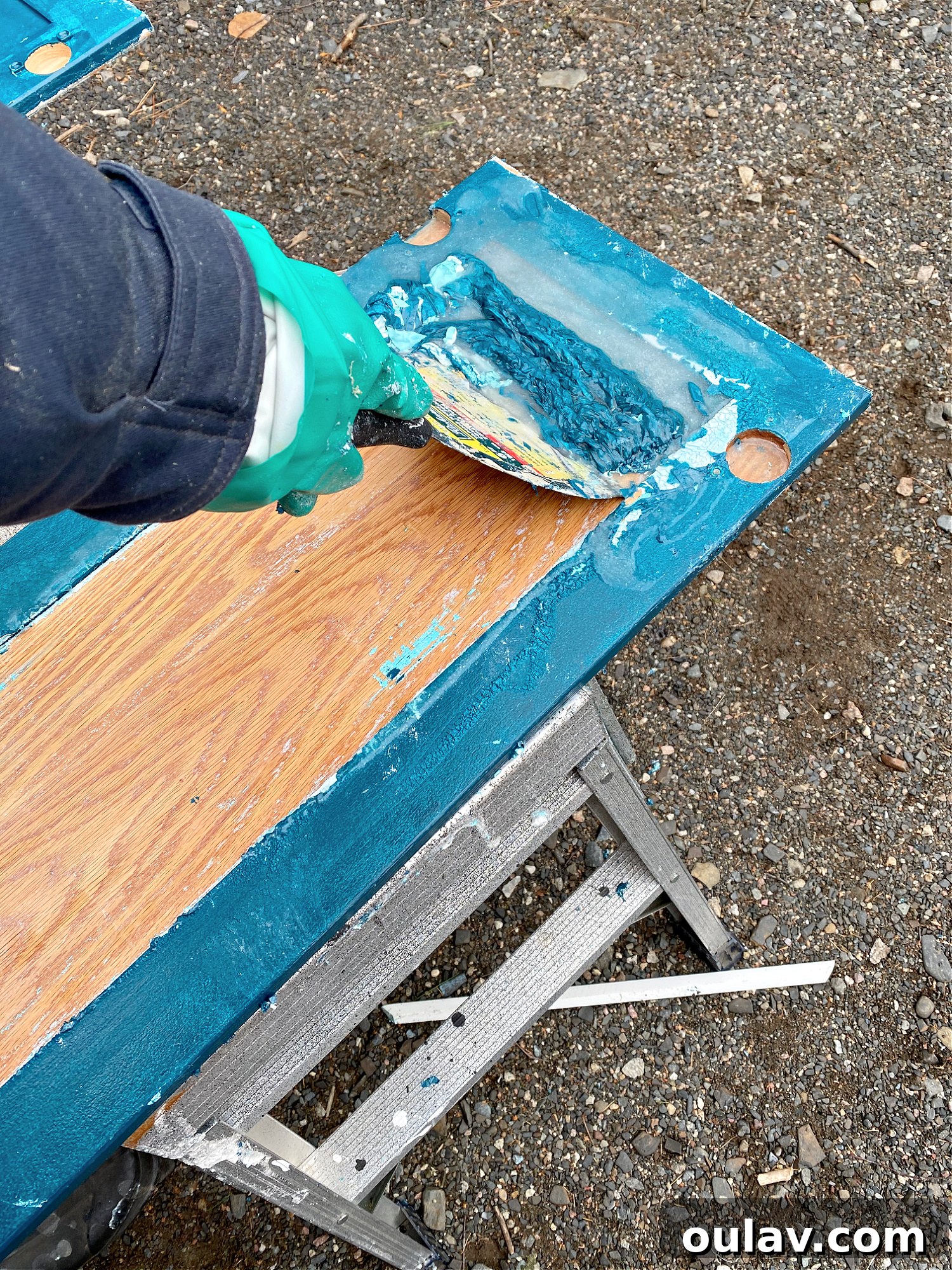 How to Easily Strip Paint from Wood Cabinets