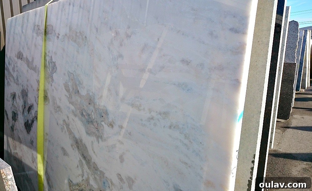 My Quest for Stone Kitchen Counters 2 Beautiful quartzite slab previously considered for a bathroom, now potentially for the kitchen