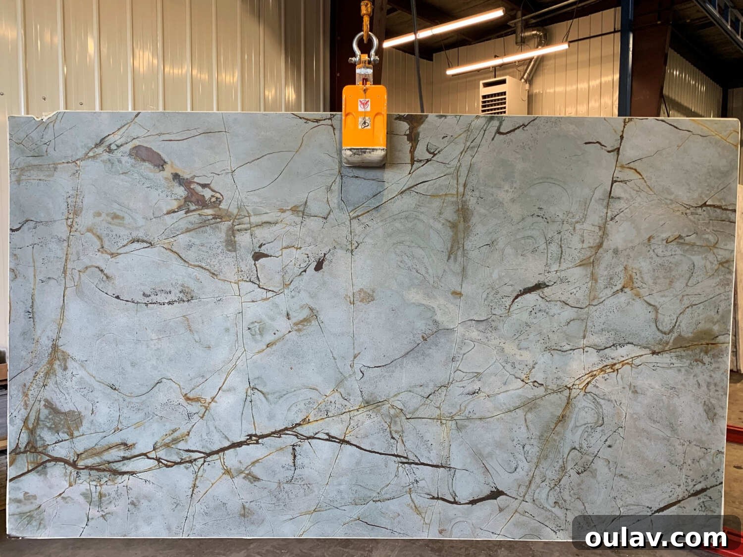 My Quest for Stone Kitchen Counters 18 Plan B quartzite slab option 2, another alternative, also raising concerns about darkness and pattern