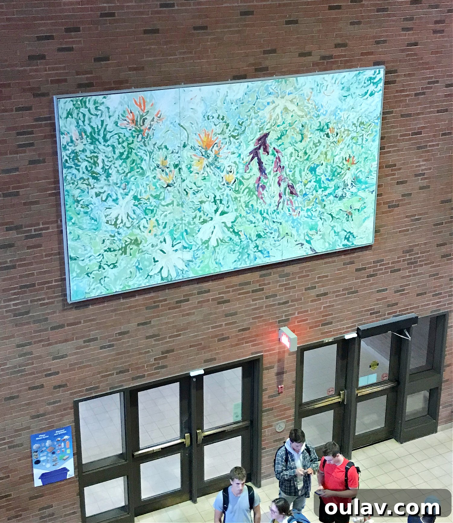 Bert Weir Artwork displayed at Laurentian University