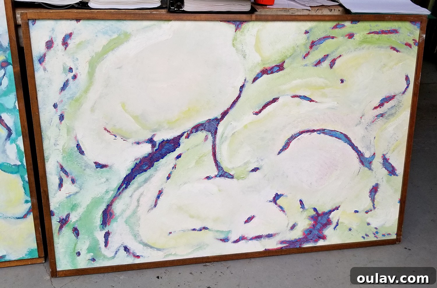 Grandpa's Brushstrokes: A Family Art Journey 55 Colorful Abstract Art by Bert Weir, considered for our collection