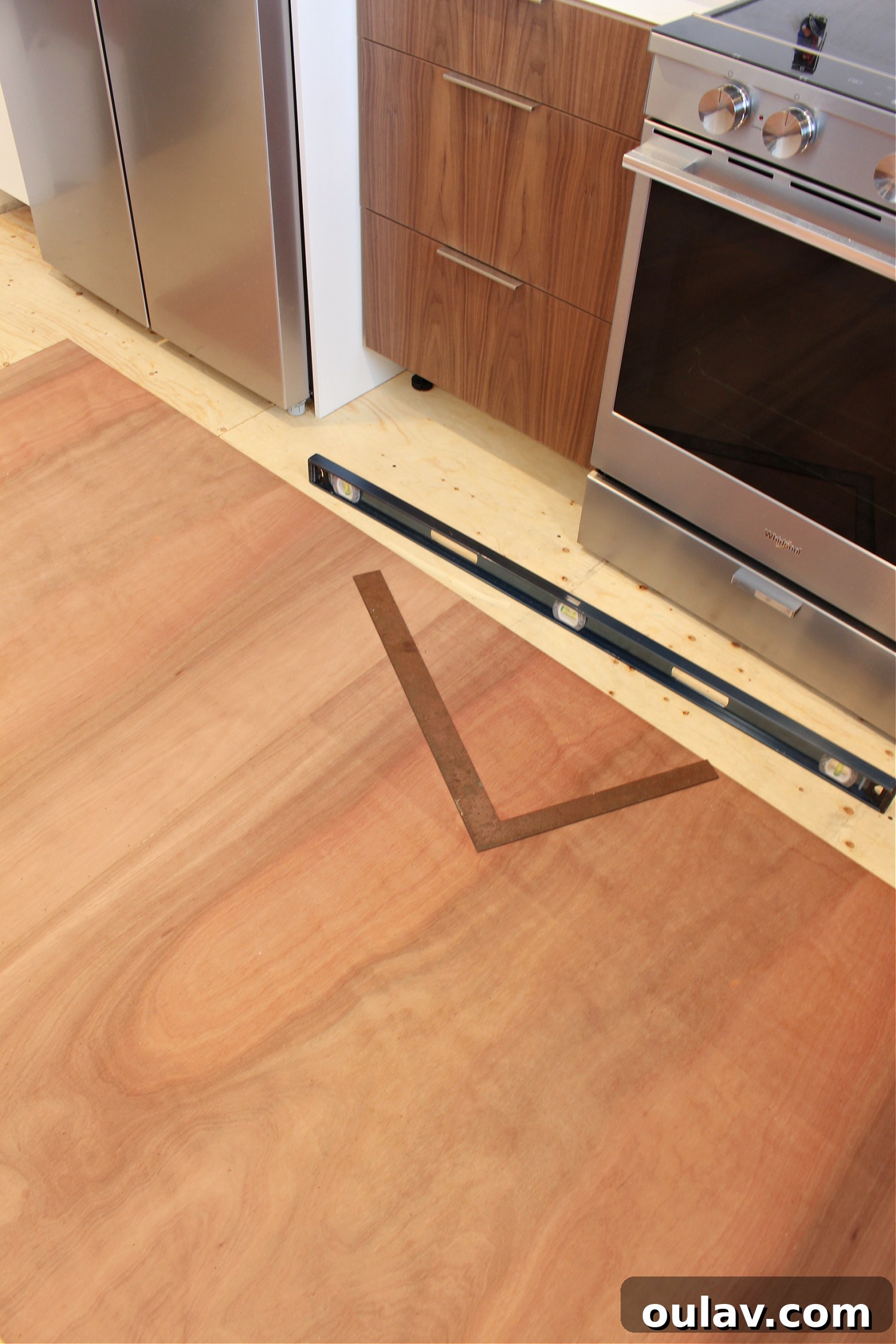 Mastering Plywood Underlayment for Flawless Vinyl Floors 15 Underlayment for Vinyl Flooring Installation in Progress