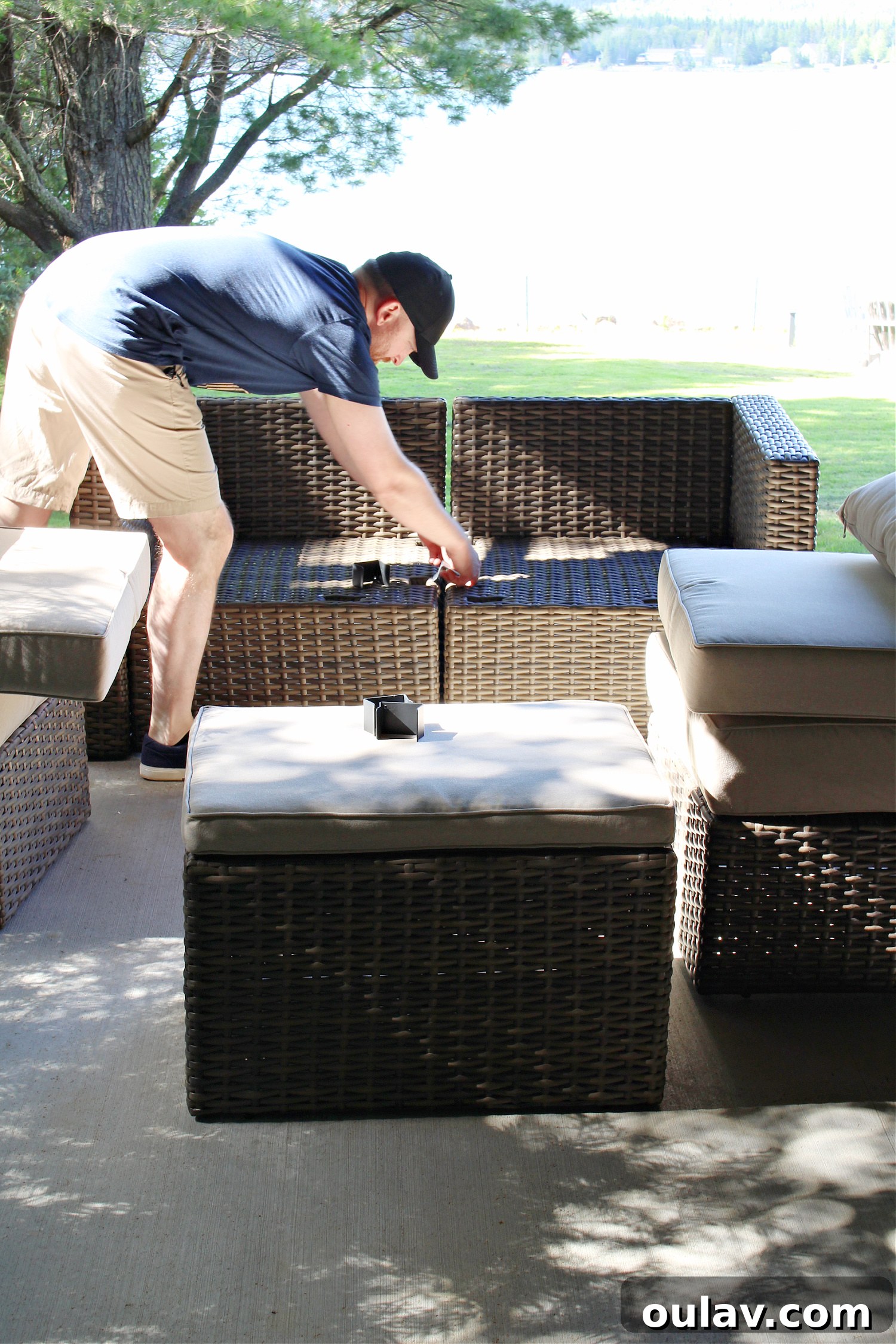 Modular Outdoor Sofa - Flexible Seating