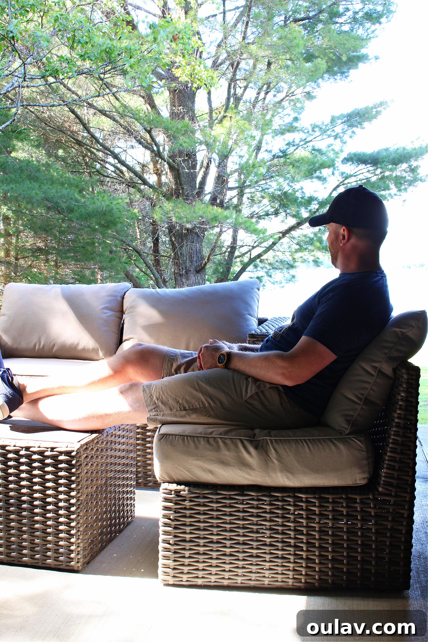 Transformer Table Patio Conversation Set Review - Scale Reference