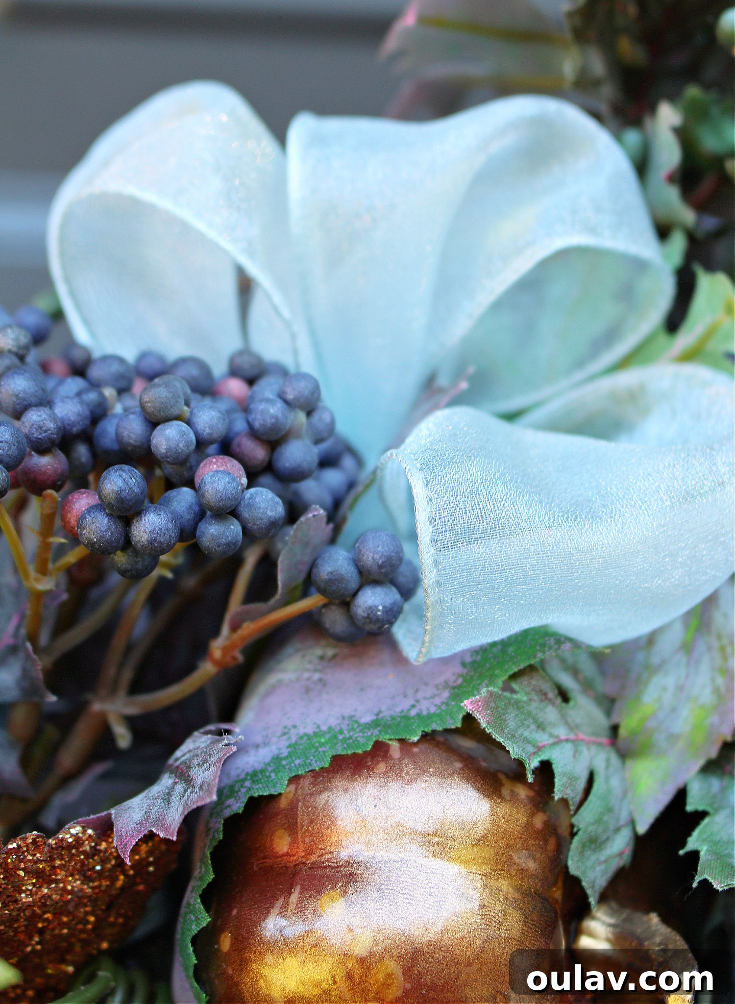 How to Add Ribbon to a Wreath