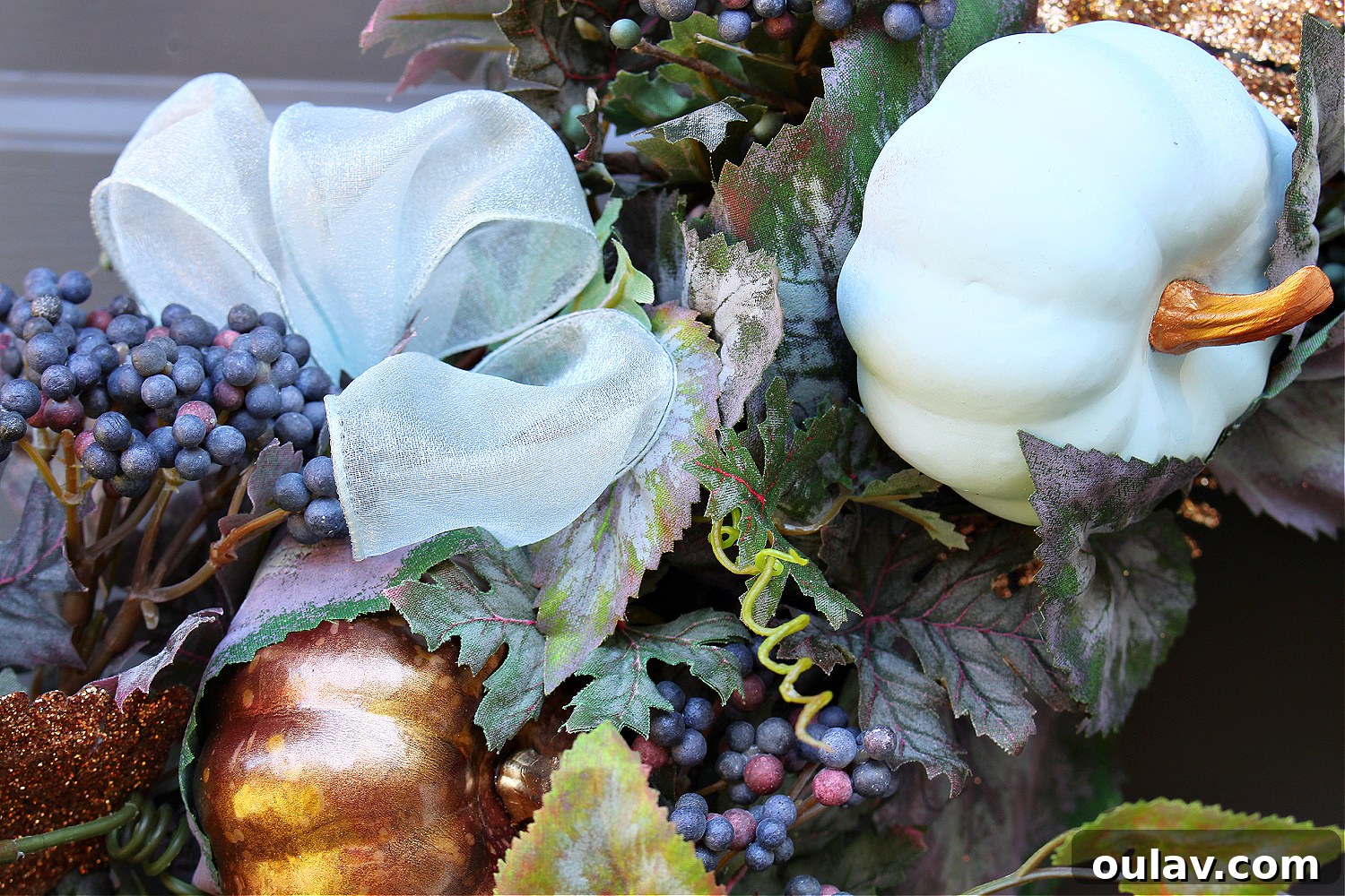Pumpkin Wreath Tutorial