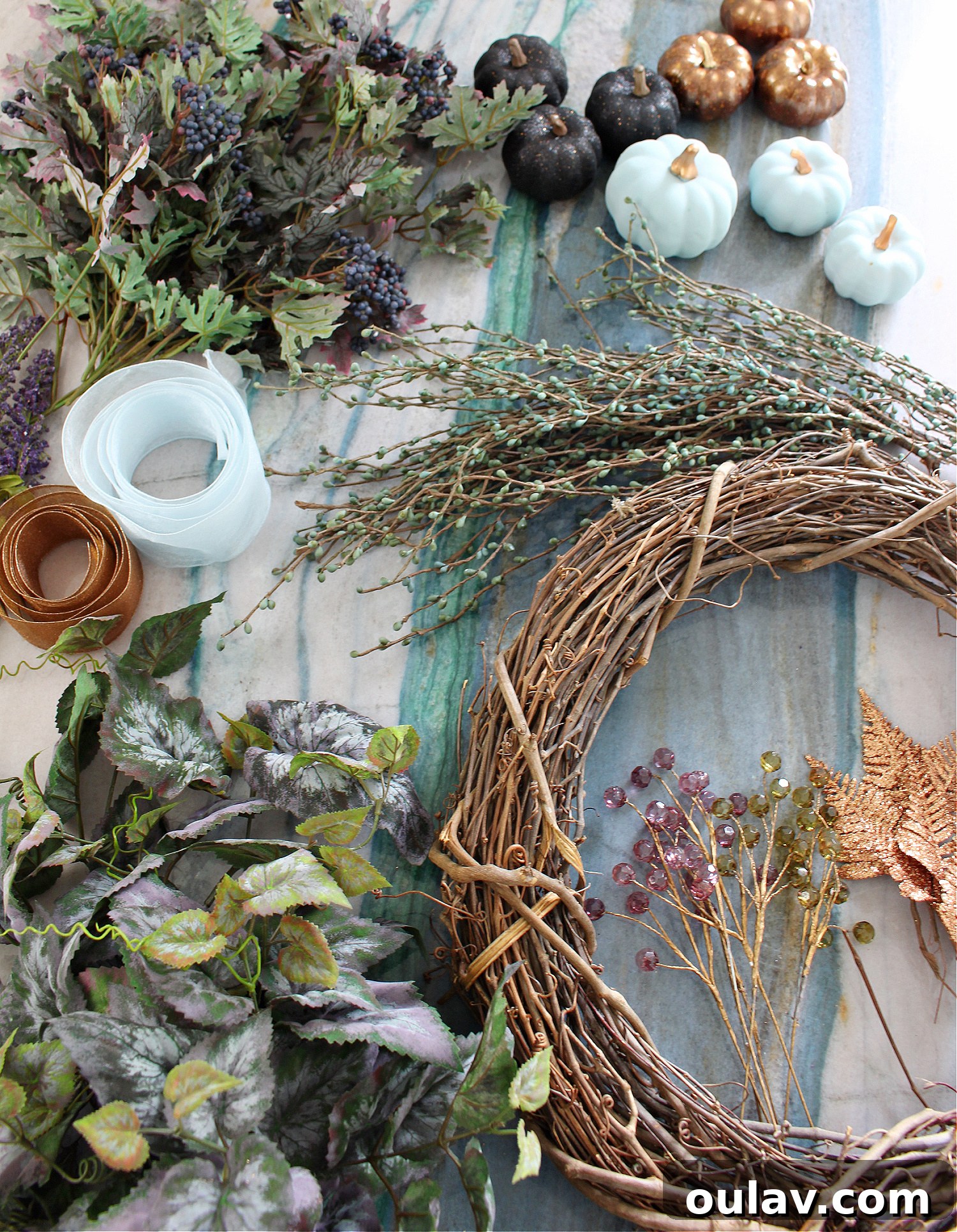Fall Wreath Supplies