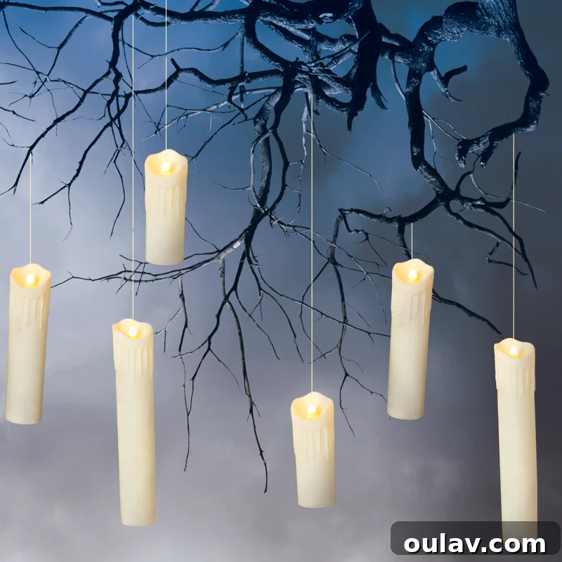 Floating Candles for Halloween Decoration