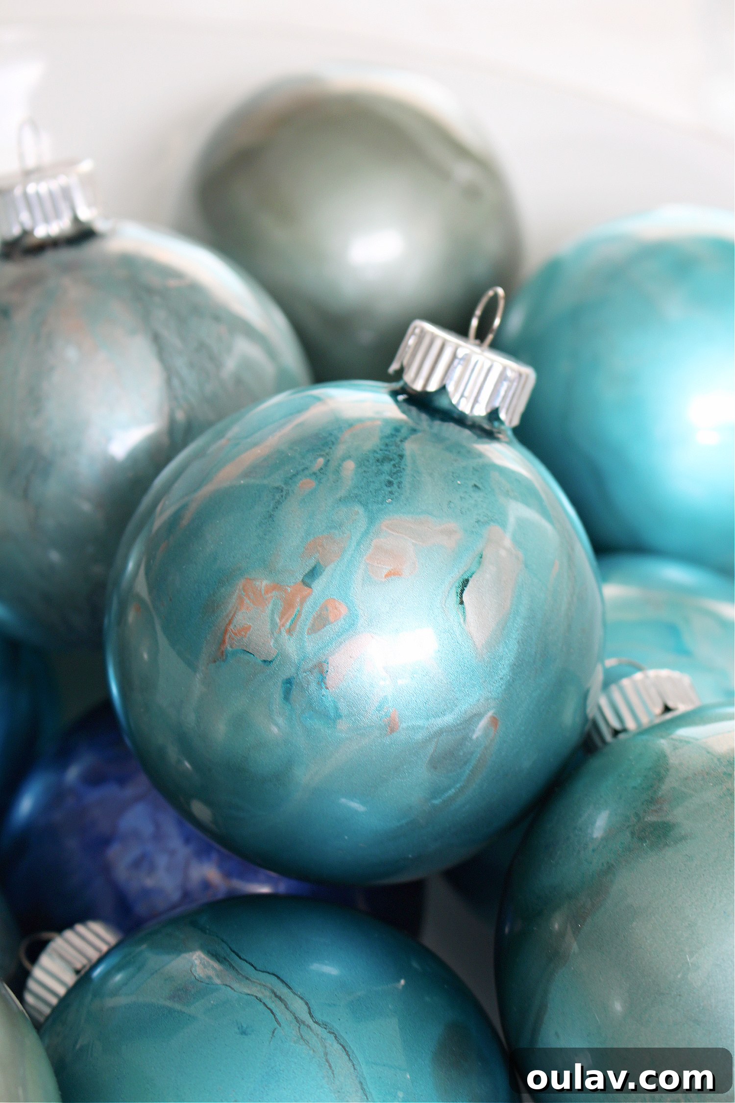DIY Coastal Christmas Tree Ornament