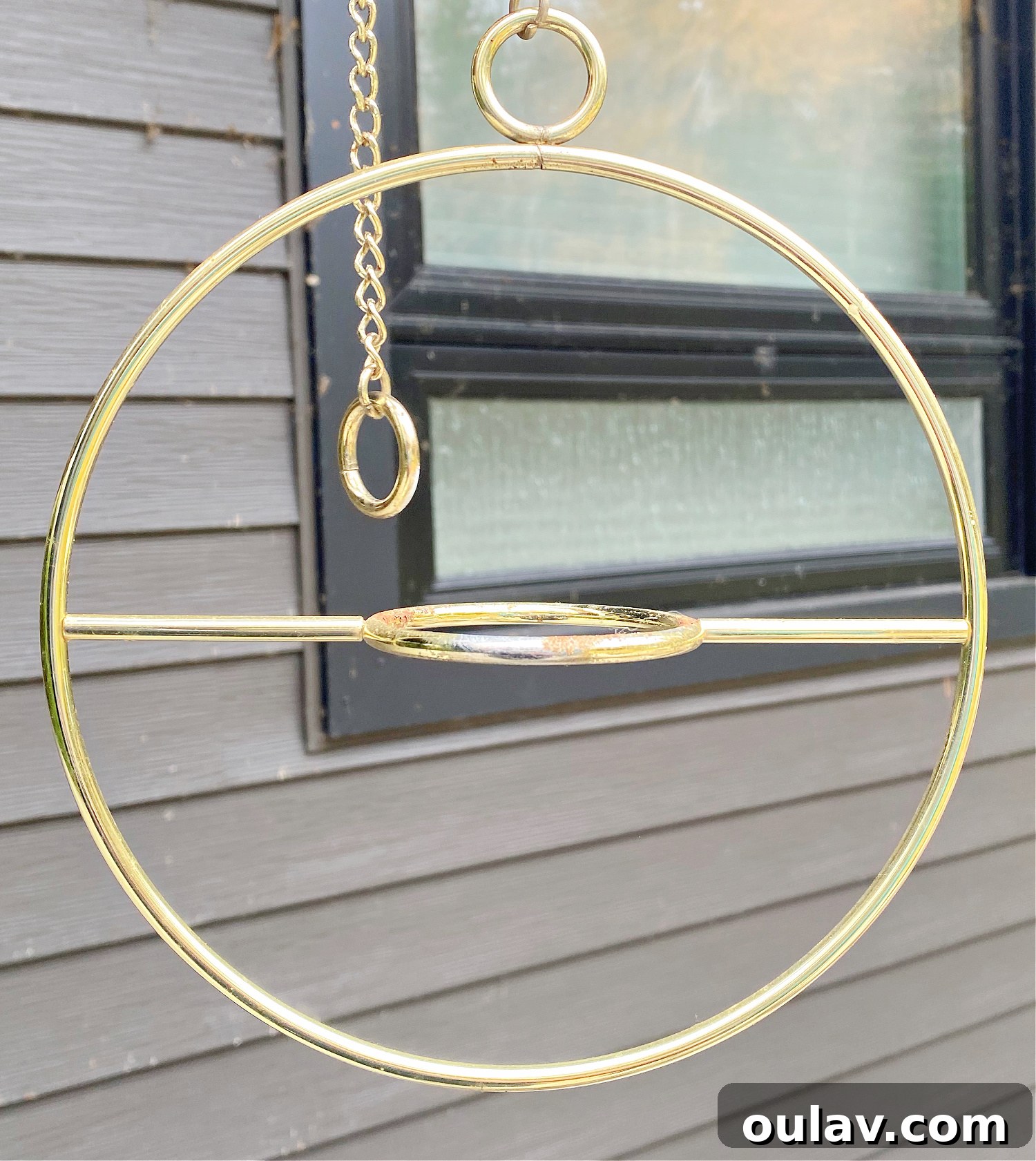 Unexpected Find at the Waste Site 14 Brass Hoop Planter - DIY Restoration