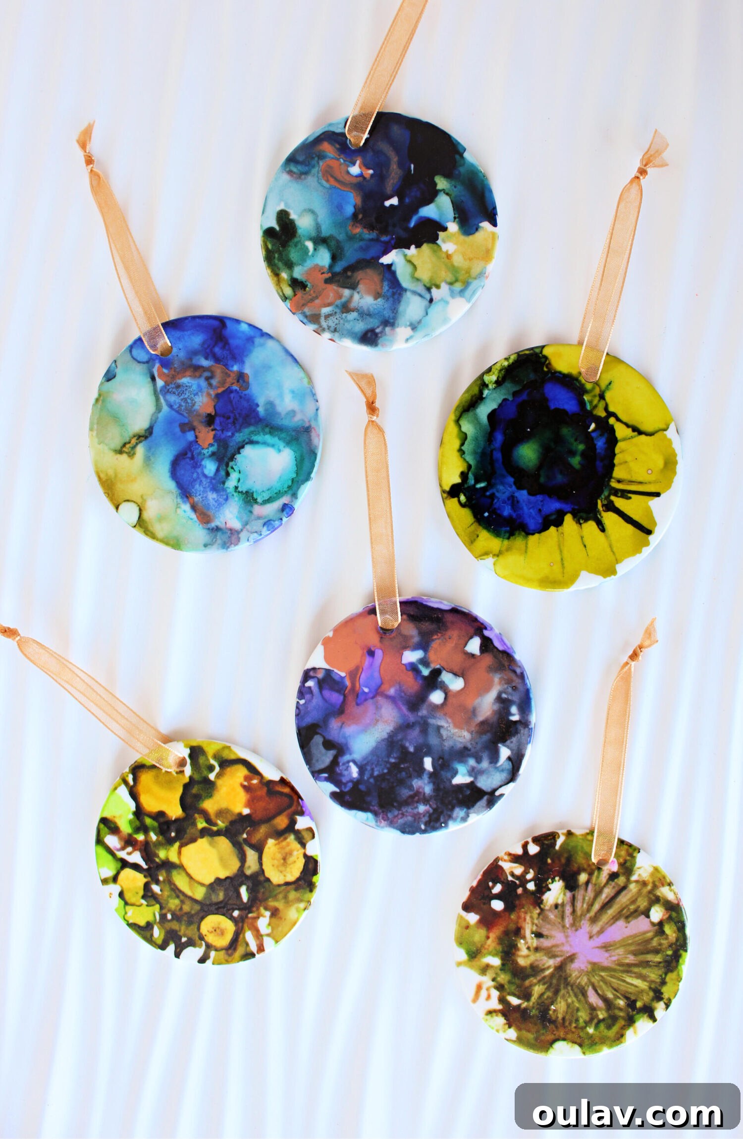 Ceramic Christmas Tree Ornament DIY