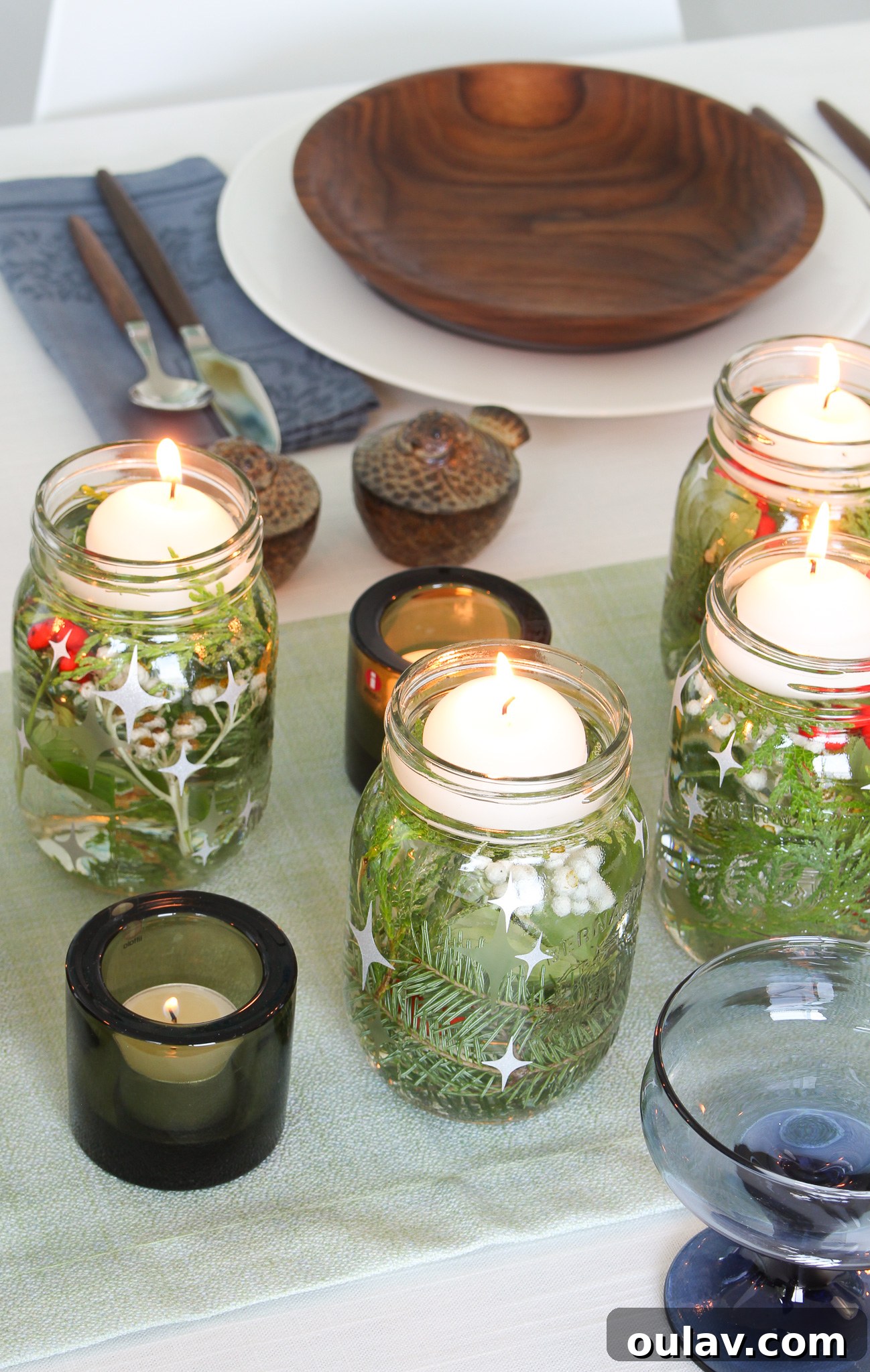 Stunning Cricut Etched Mason Jar Centerpieces 24 Simple Mason Jar Craft Idea: Etched and Adorned