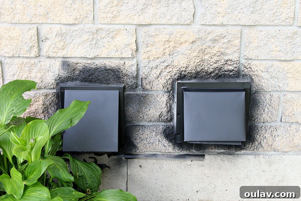 Charcoal Grey Stone Exteriors: A Safe Approach to Painting Your Chimney 12 Spray Paint Exterior Vents
