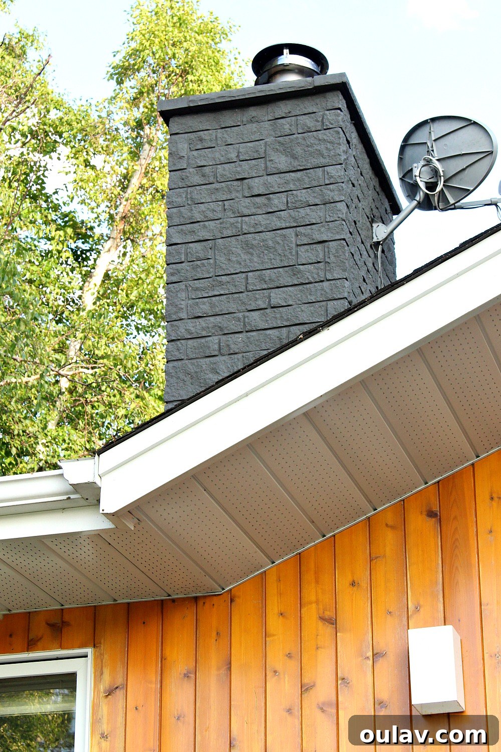 Charcoal Grey Stone Exteriors: A Safe Approach to Painting Your Chimney 10 How to Paint a Chimney