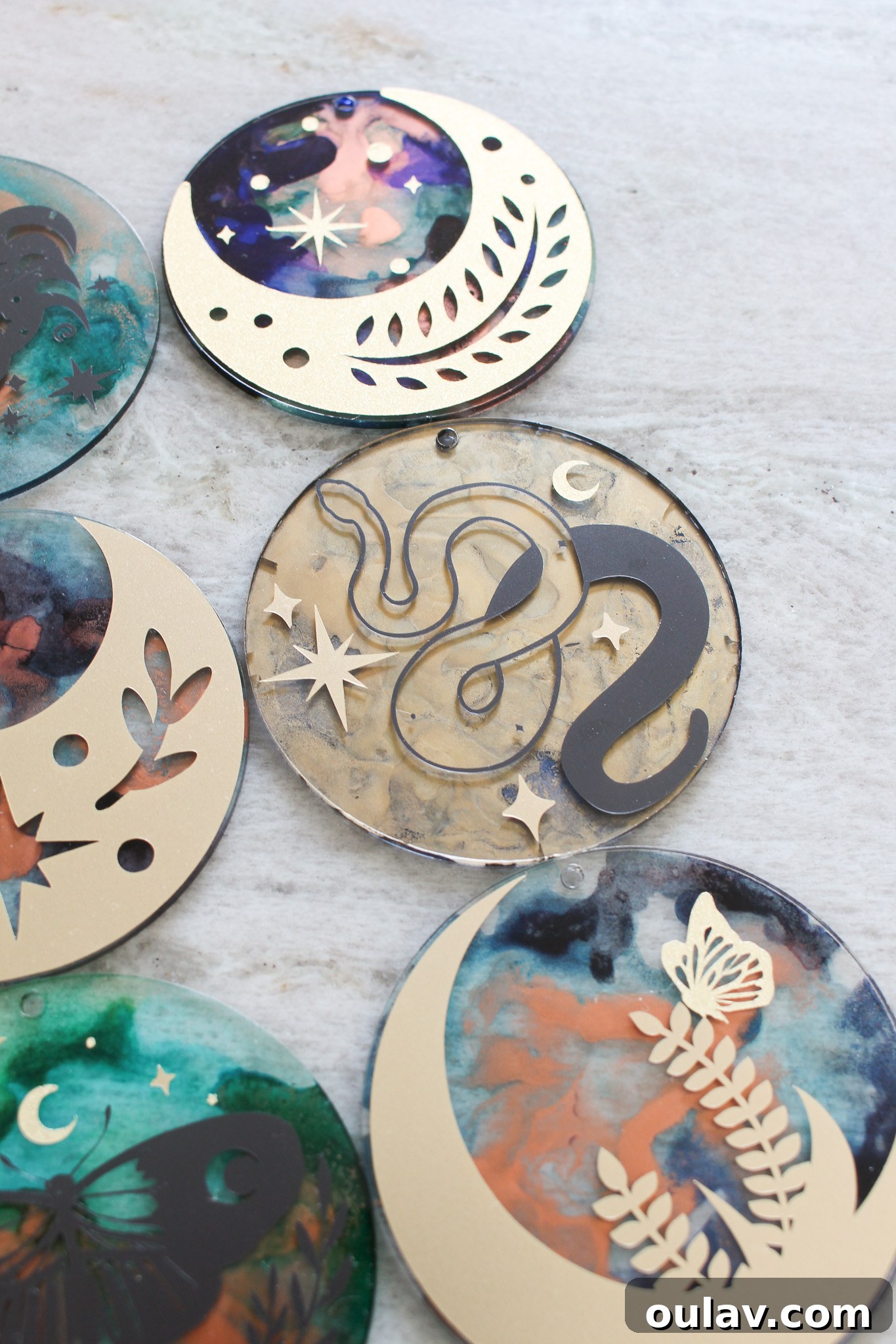 DIY Snake Ornament Idea