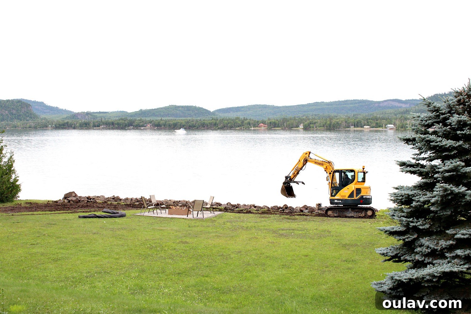 Stone Shore Erosion Structure: How to Save a Lakefront Lawn from Shore Erosion
