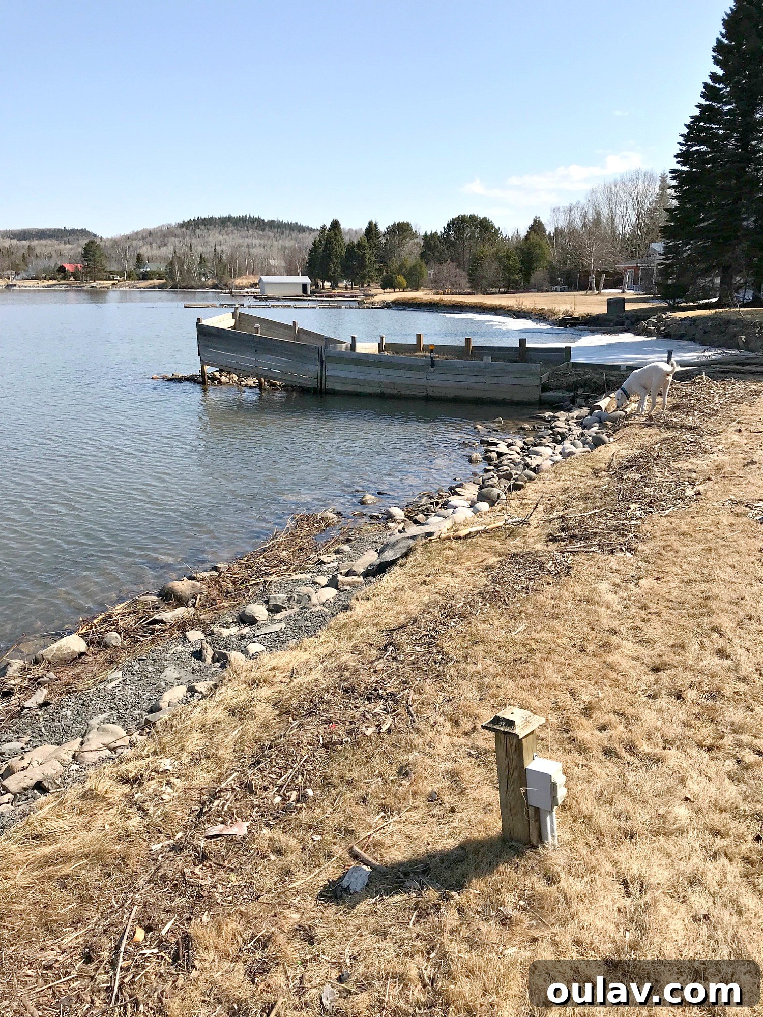 Stone Shore Erosion Structure: How to Save a Lakefront Lawn from Shore Erosion
