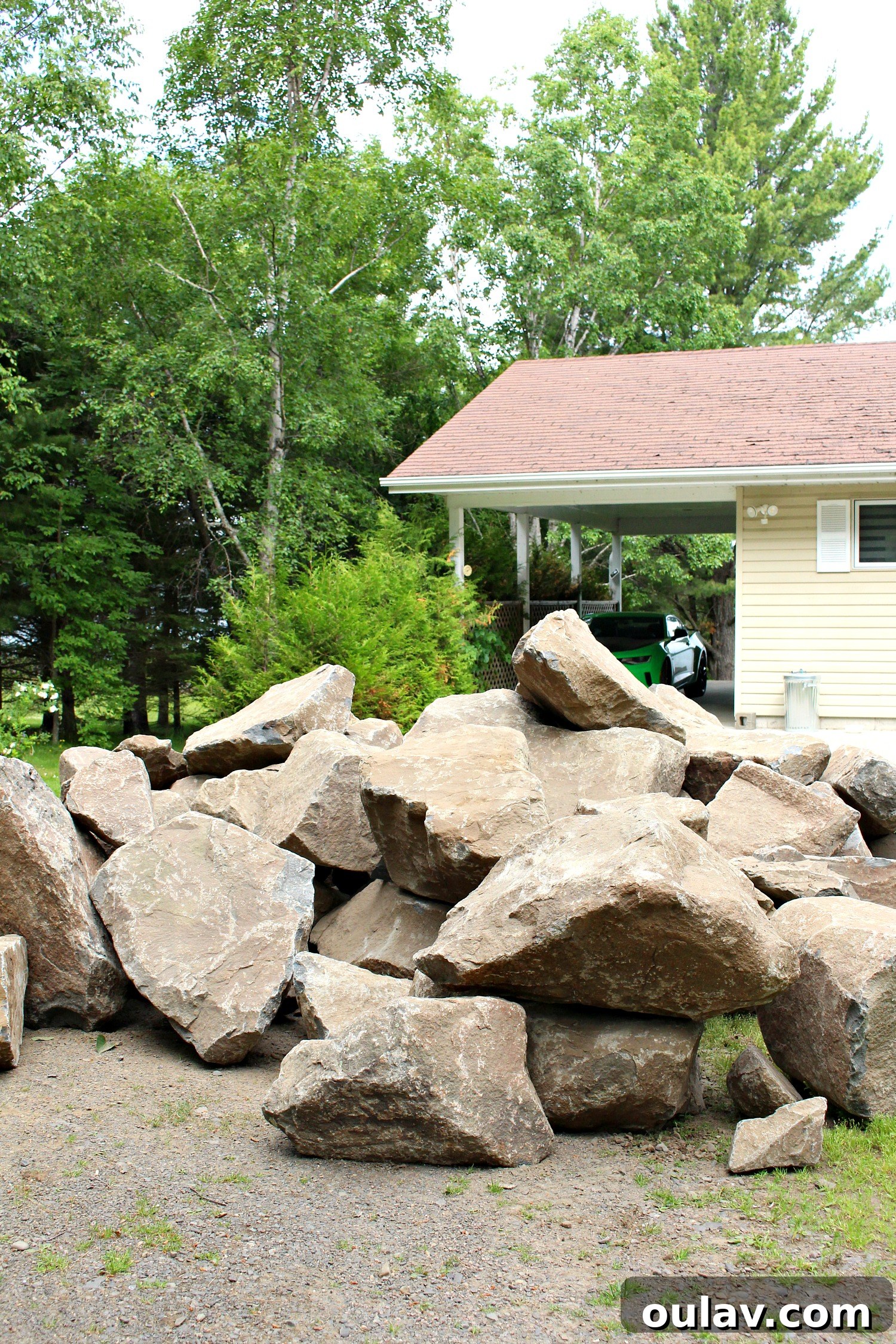 Stone Shore Erosion Structure: How to Save a Lakefront Lawn from Shore Erosion