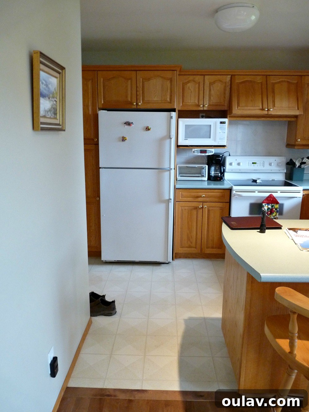 Mid-Century Modern Coastal Kitchen Reveal 27 Lake House Kitchen Before and After Transformation, showcasing design evolution