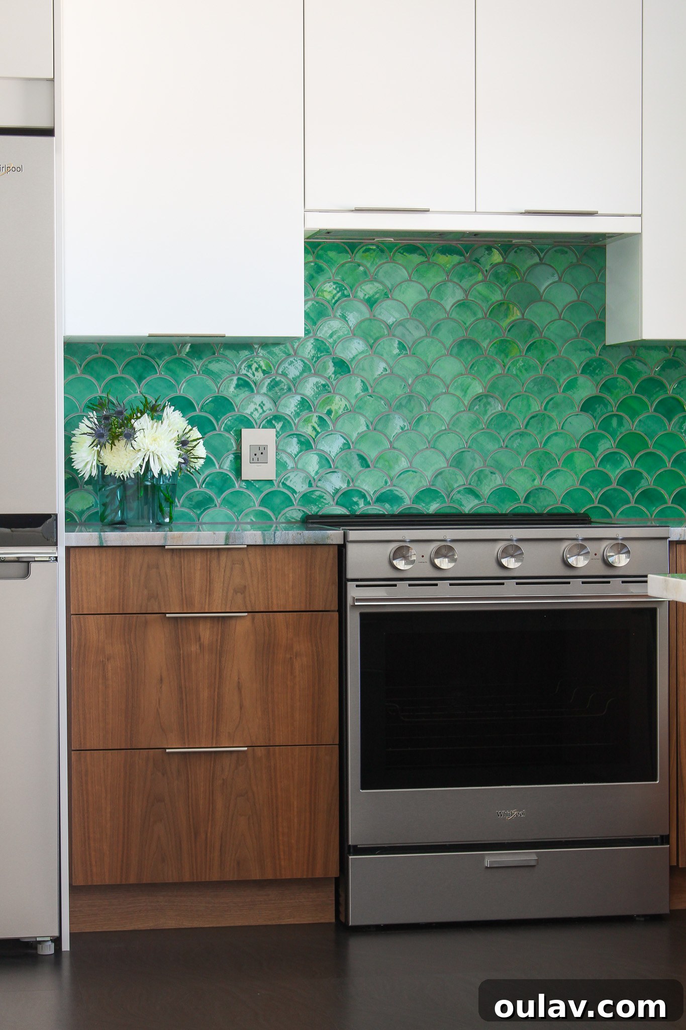 Mid-Century Modern Coastal Kitchen Reveal 28 Mid-Century Modern Inspired Kitchen Renovation Before & After with new appliances