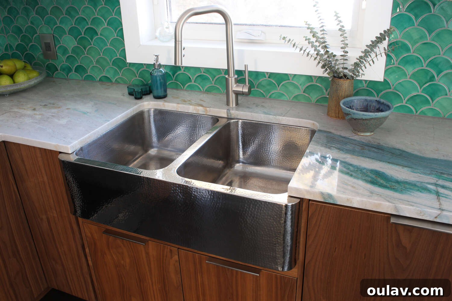 Mid-Century Modern Coastal Kitchen Reveal 34 Vintage Inspired Kitchen Renovation with carefully curated accessories