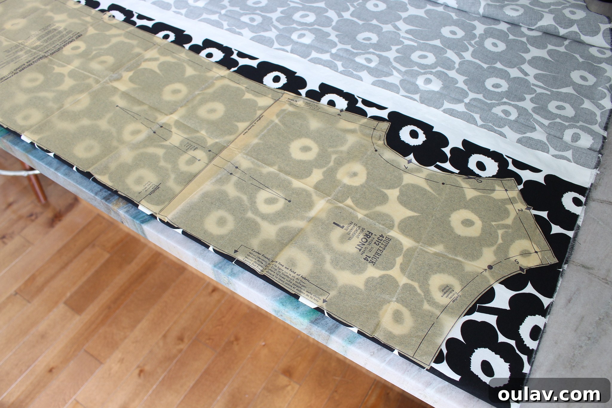 DIY Dress Tutorial - Cutting Pattern Pieces